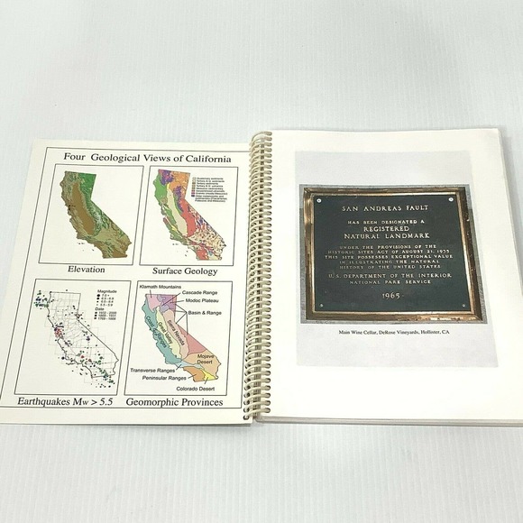 FIELD GUIDE TO THE SAN ANDREAS FAULT By David K. Lynch *Excellent Condition* - Picture 6 of 11